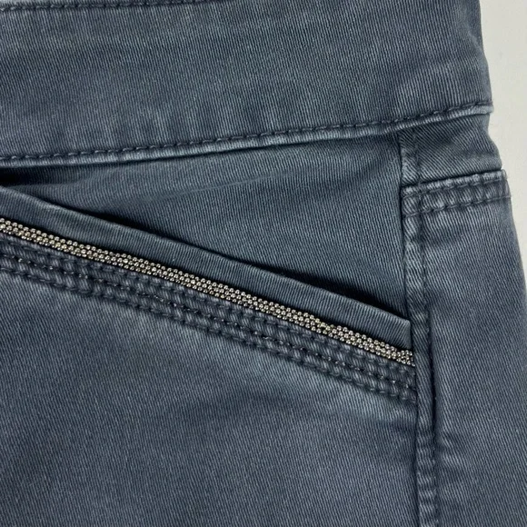 White House Black Market Mid-Rise Ball-Chain Skinny Ankle Jeans